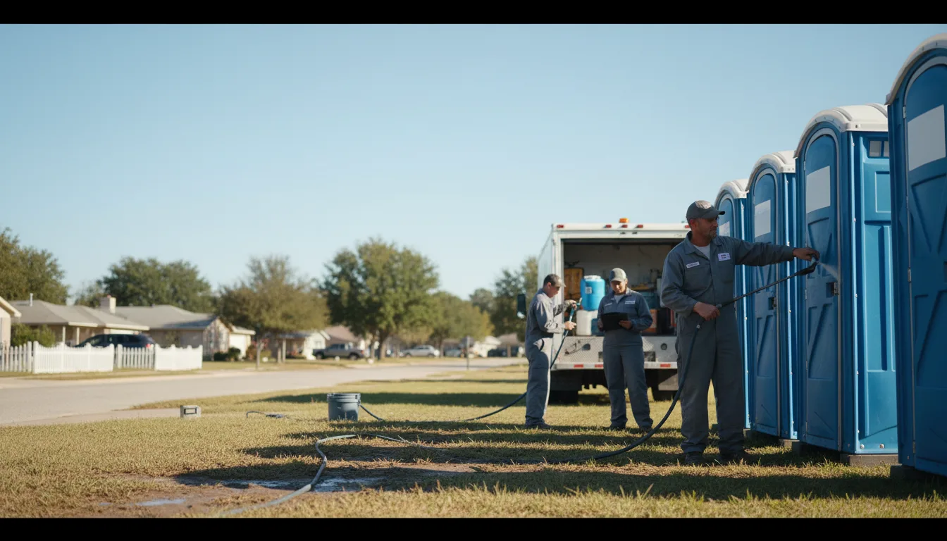 Long-Term Portable Toilet Rental in Walthourville, GA near me